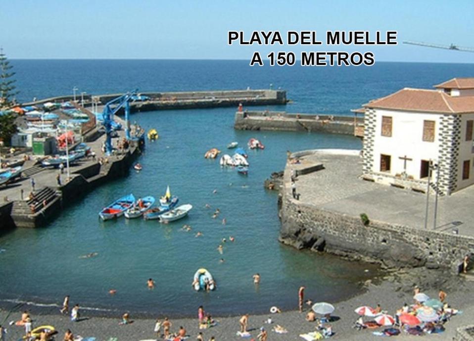 Toplage. Blick. Sauber. Guenstig. Pool. Gepflegt Пуерто-де-ла-Крус Екстер'єр фото